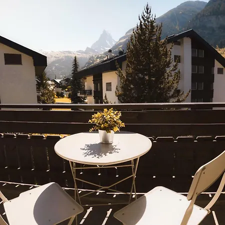 Apartment Beautiful In With A Breathtaking View Of The Matterhorn Zermatt