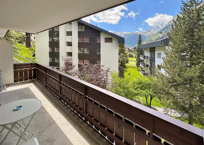 Beautiful In With A Breathtaking View Of The Matterhorn Appartement *